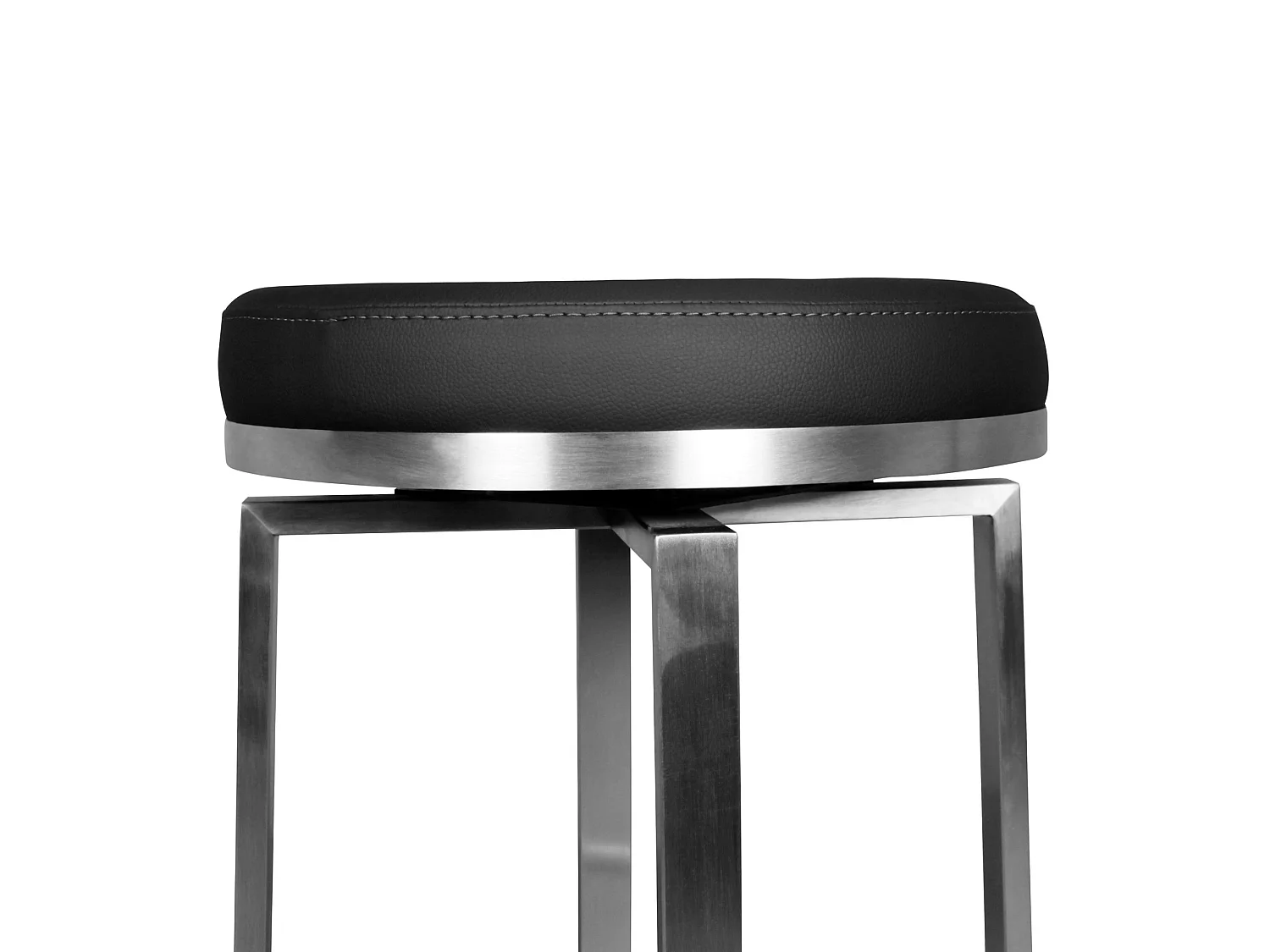 Tabouret de Bar Tournant 76 cm Chaise de Bar Tabouret Bistro Métal Acier