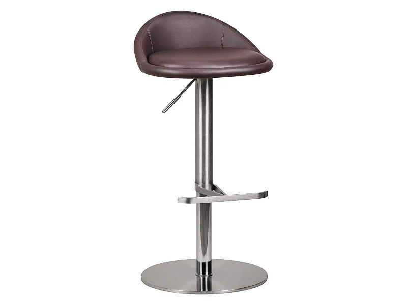 Tabouret de Bar Reglable 65 - 90 cm Chaise de Bar Tabouret Bistro Métal