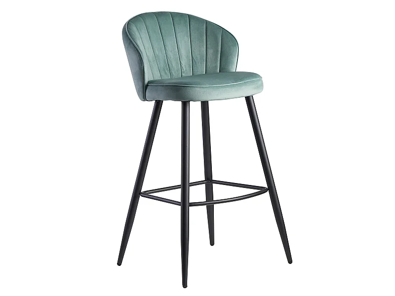 Sgabello da Bar Velluto Metallo Regolabile Sgabello da Cucina Tessuto