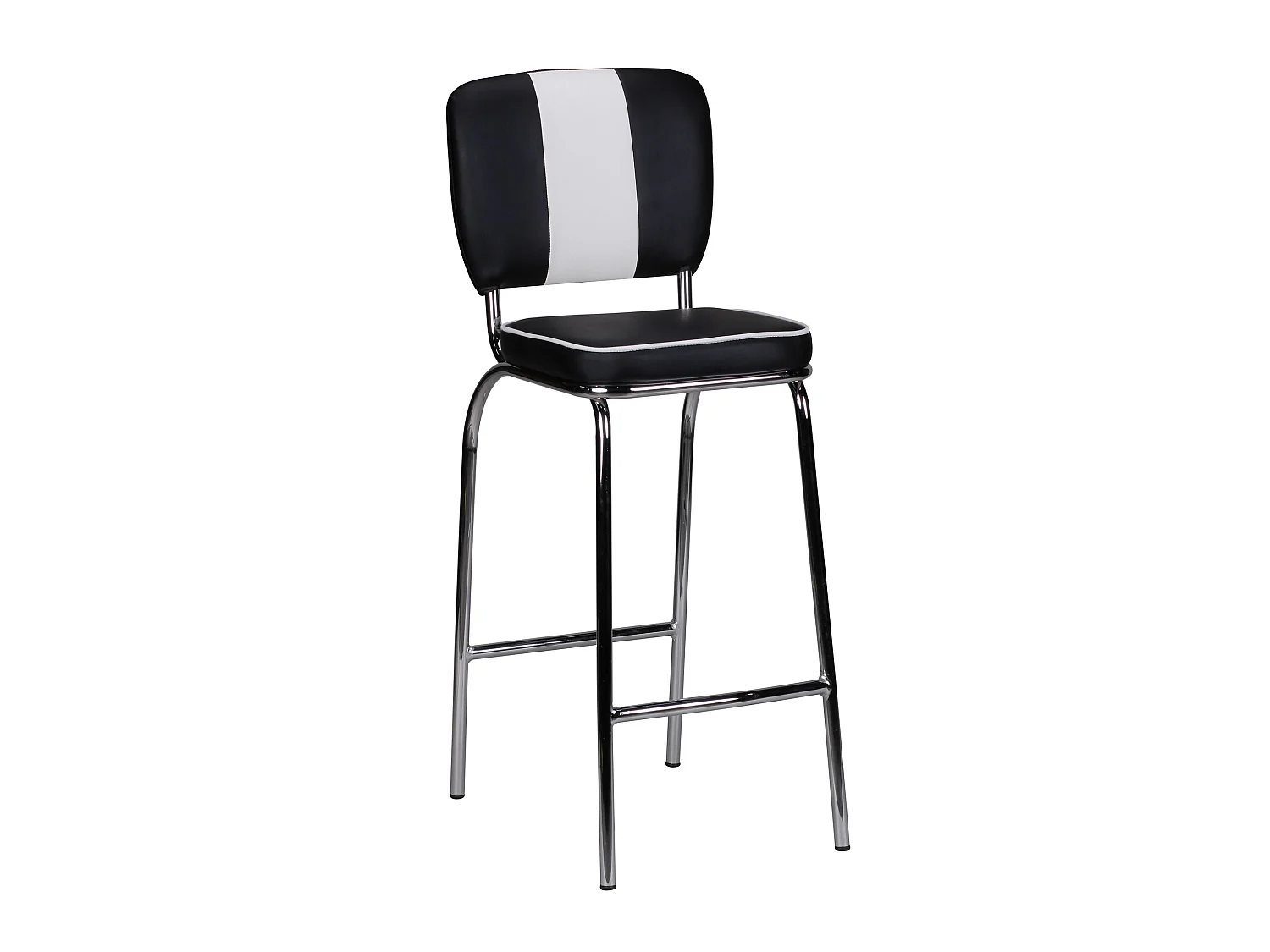 Tabouret de Bar Chaise de Bar 40x110x38cm Tabouret Bistro Retro Amérique