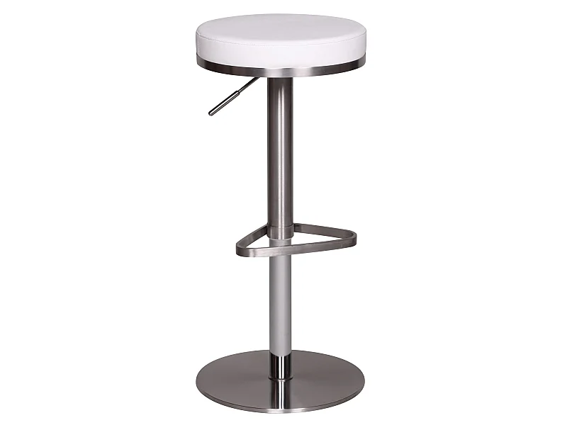 Tabouret de Bar Reglable 57 - 82 cm Chaise de Bar Tabouret Bistro Métal