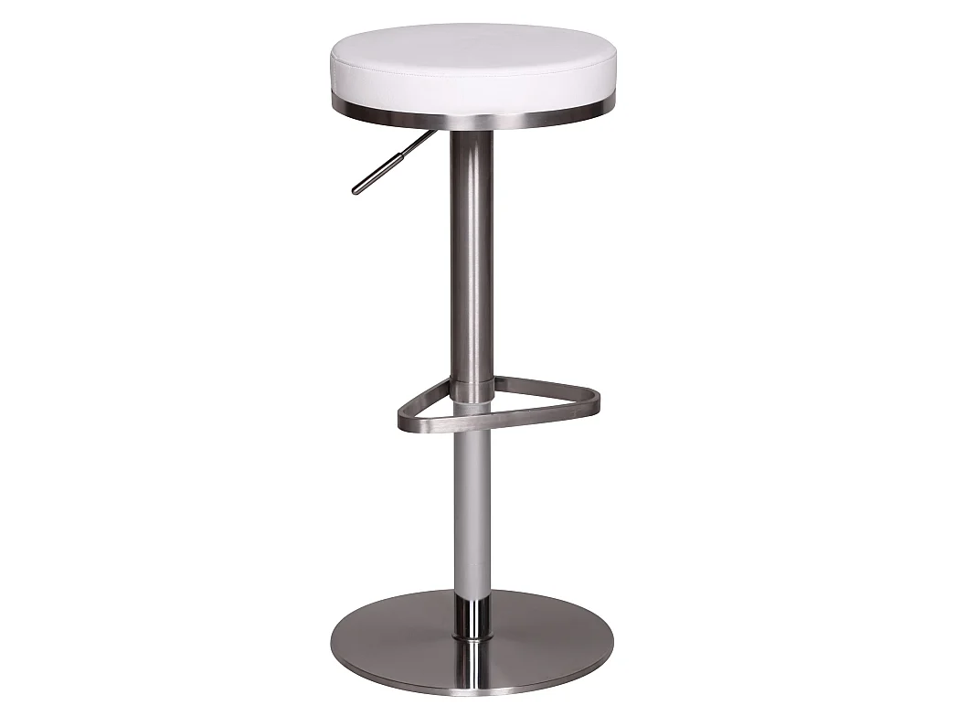 Tabouret de Bar Reglable 57 - 82 cm Chaise de Bar Tabouret Bistro Métal