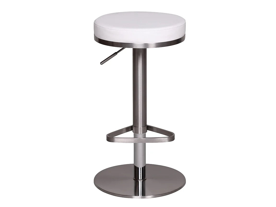 Tabouret de Bar Reglable 57 - 82 cm Chaise de Bar Tabouret Bistro Métal