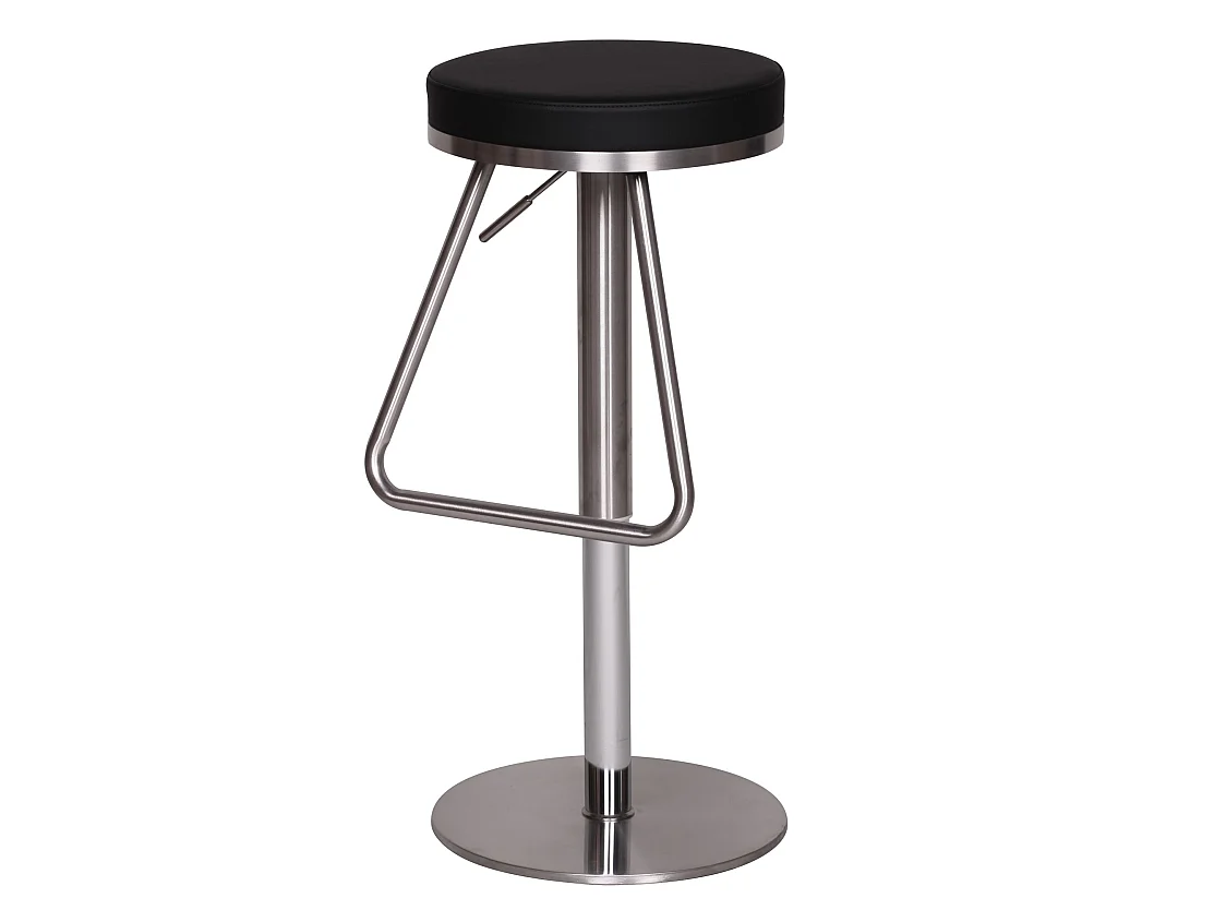 Tabouret de Bar Reglable 54 - 79 cm Chaise de Bar Tabouret Bistro Métal