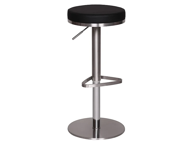 Tabouret de Bar Reglable 57 - 82 cm Chaise de Bar Tabouret Bistro Métal