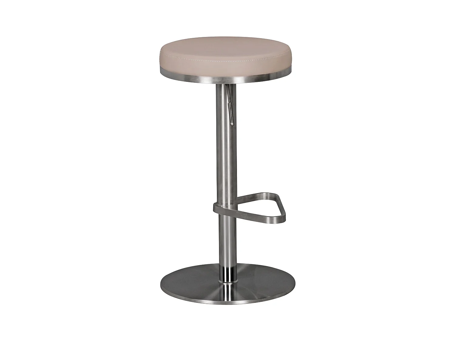 Tabouret de Bar Reglable 57 - 82 cm Chaise de Bar Tabouret Bistro Métal
