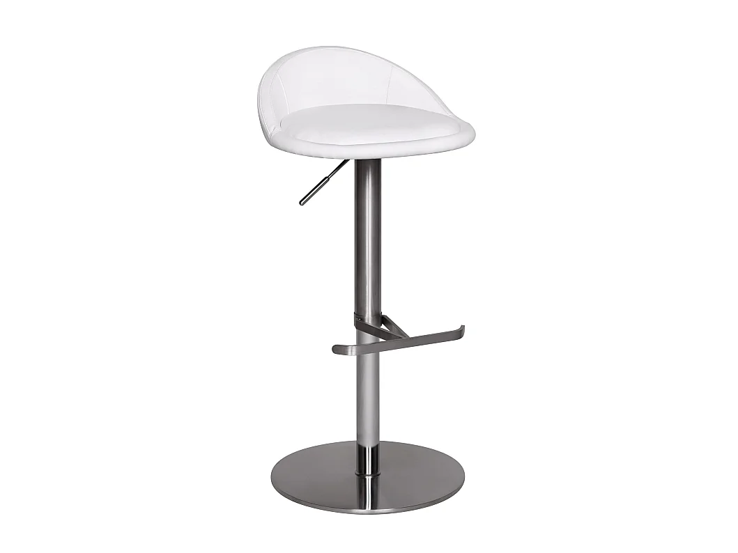 Tabouret de Bar Reglable 65 - 90 cm Chaise de Bar Tabouret Bistro Métal