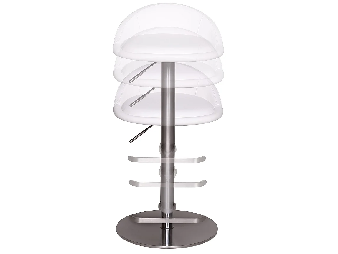 Barhocker Edelstahl Barstuhl Tresenstuhl Design Bistrohocker Modern