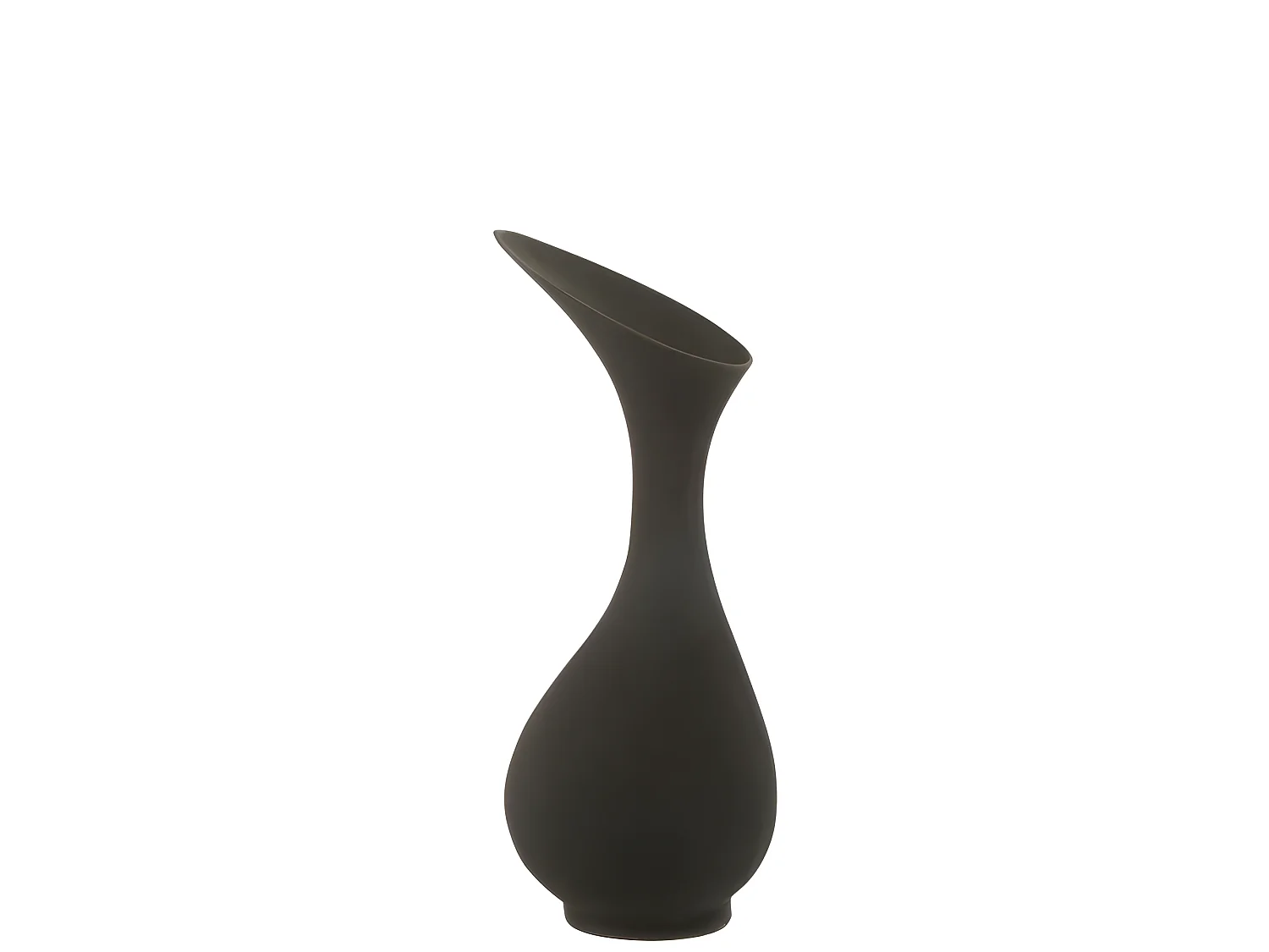 Vase rugueux en aluminium 26x23x61 cm