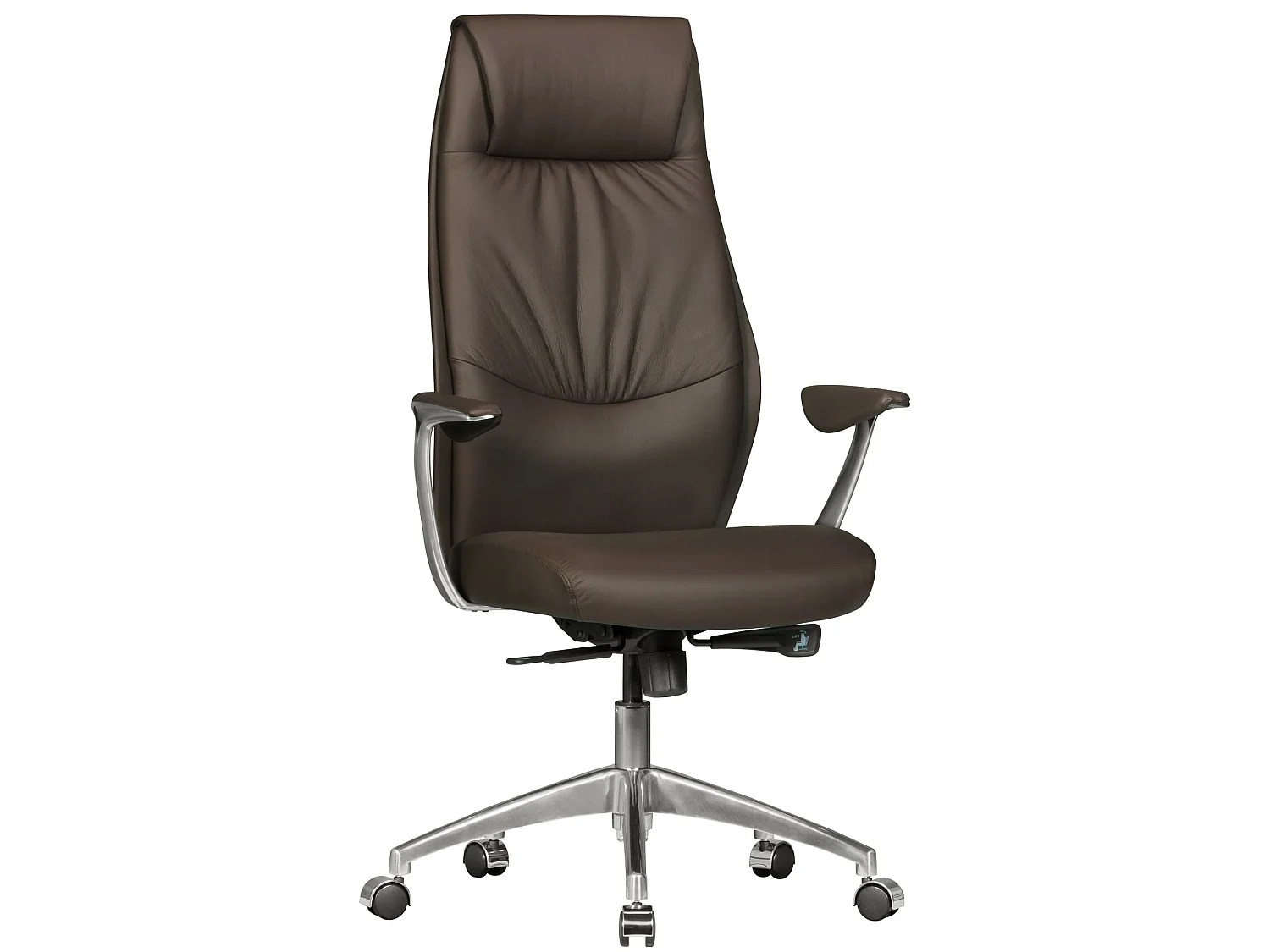 Bürostuhl Echt-Leder Schreibtischstuhl Chefsessel Drehstuhl 120KG