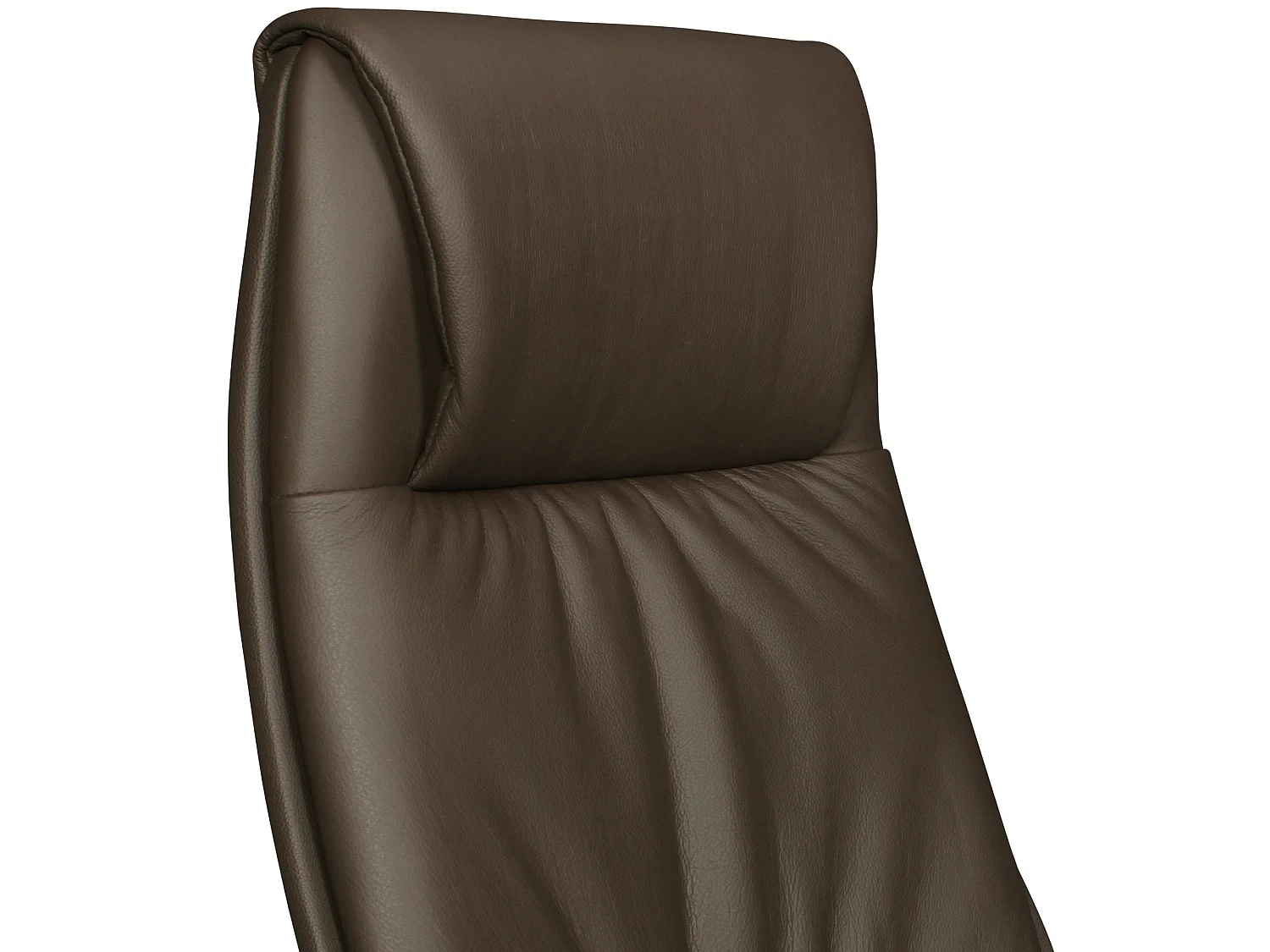 Bürostuhl Echt-Leder Schreibtischstuhl Chefsessel Drehstuhl 120KG