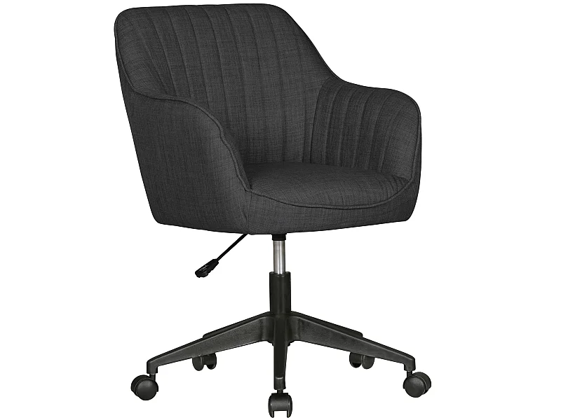 Schreibtischstuhl MIAMI Stoff Drehstuhl Bürostuhl 120 kg Schalenstuhl