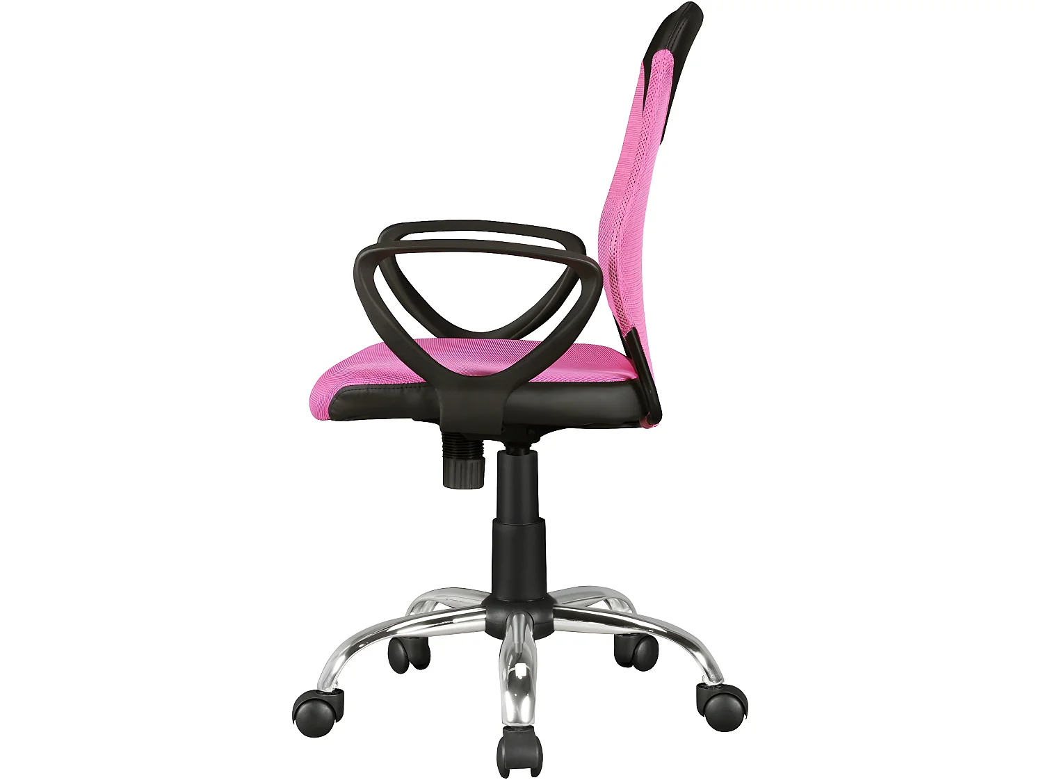 Chaise de bureau enfant Chaise pivotante Tissu Fauteuil Ergonomique