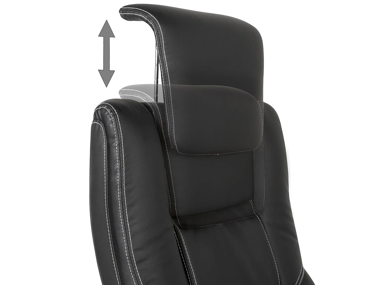 chaise de bureau cuir synthétique noir chaise de bureau pivotante fauteuil de bureau 120 kg