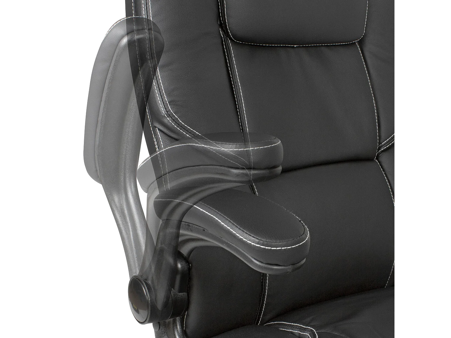 chaise de bureau cuir synthétique noir chaise de bureau pivotante fauteuil de bureau 120 kg