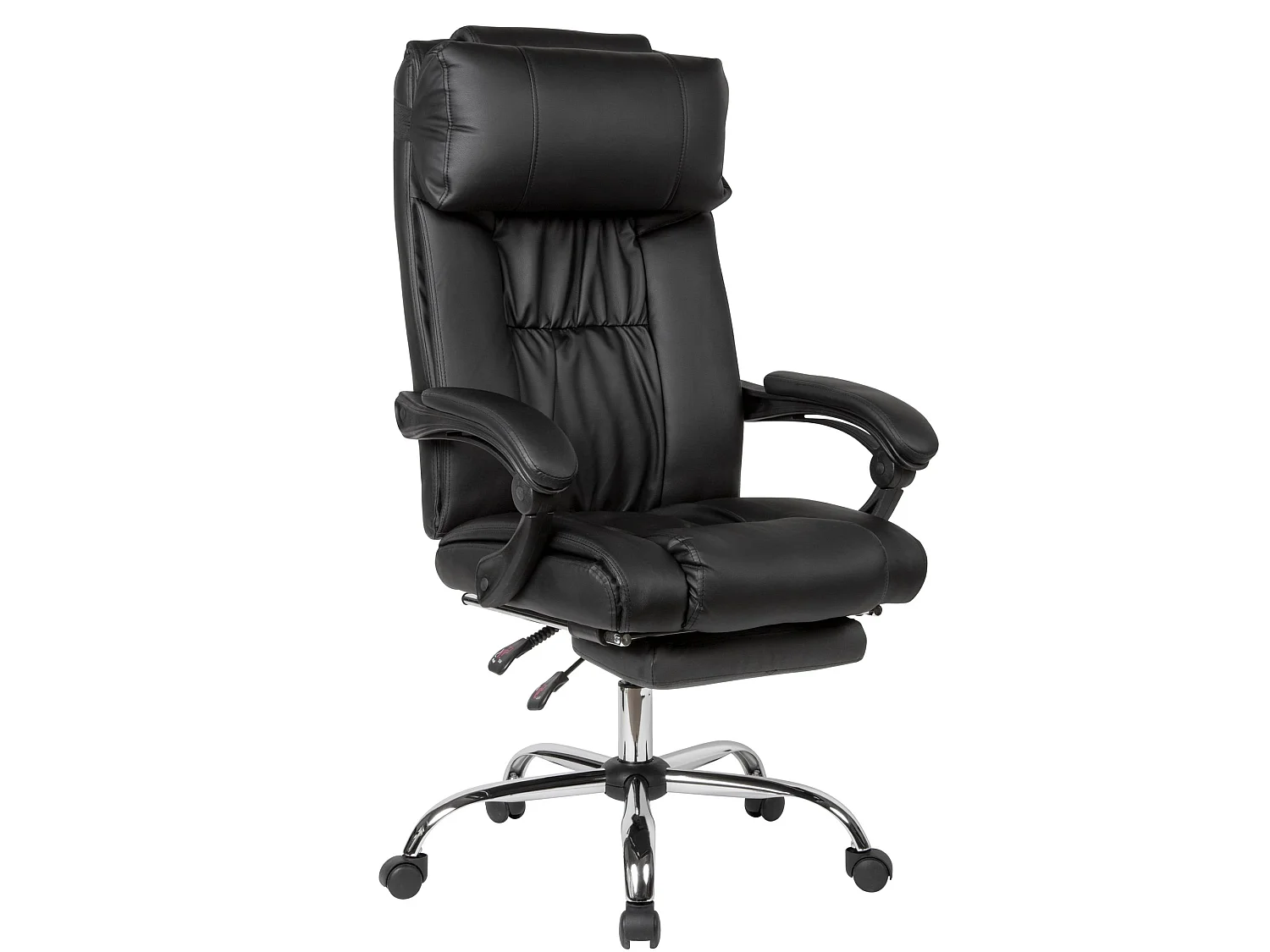 chaise pivotante en tissu noir chaise de bureau chaise de bureau simili cuir 110 kg