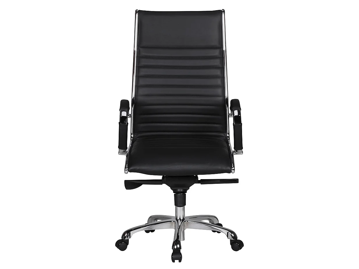 Chaise de Bureau Cuir Fauteuil Ergonomique Siège Pivotante 120 kg Bureau