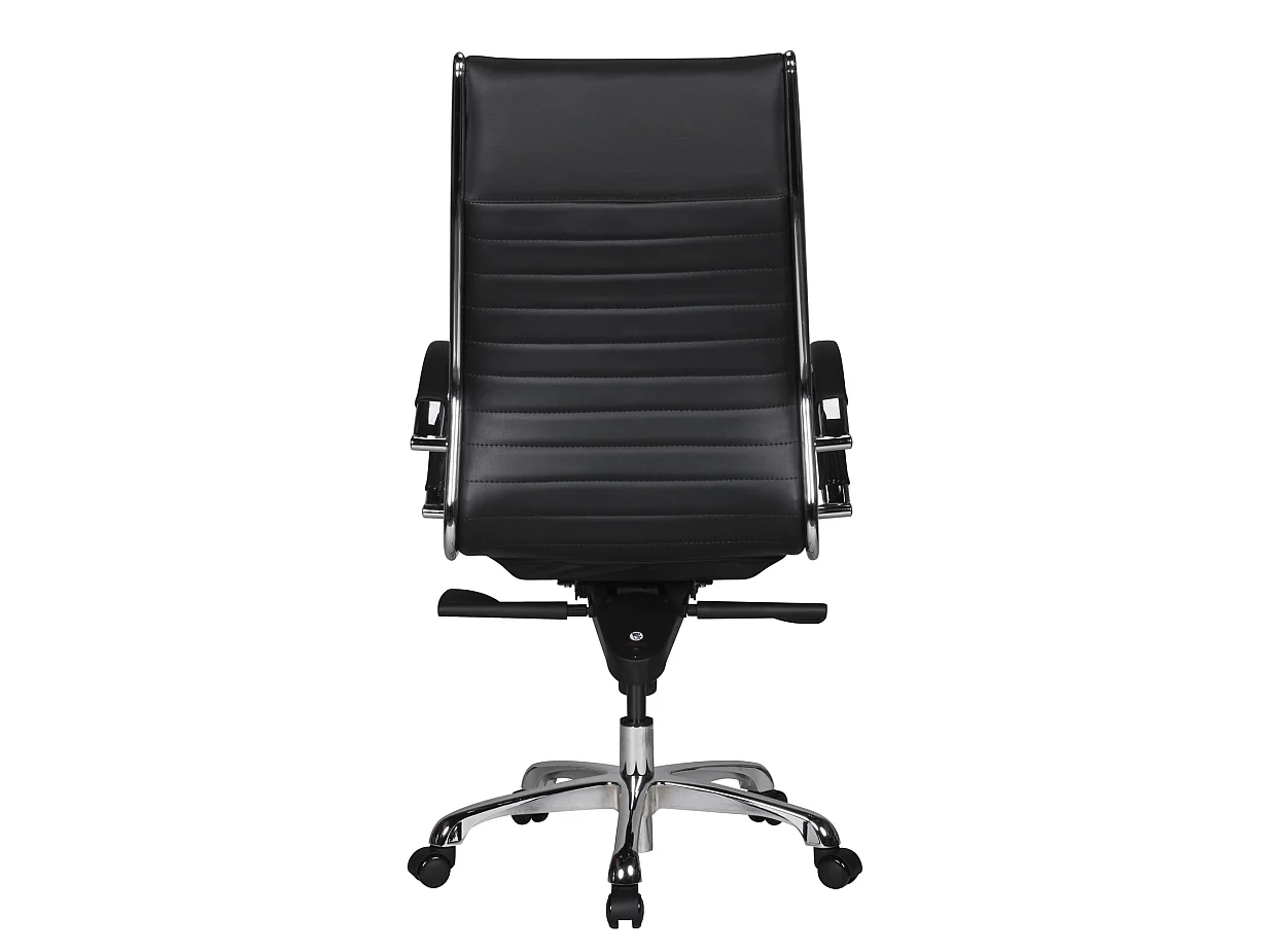 Chaise de Bureau Cuir Fauteuil Ergonomique Siège Pivotante 120 kg Bureau