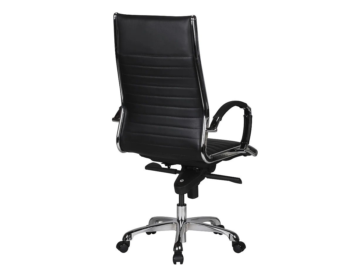 Chaise de Bureau Cuir Fauteuil Ergonomique Siège Pivotante 120 kg Bureau