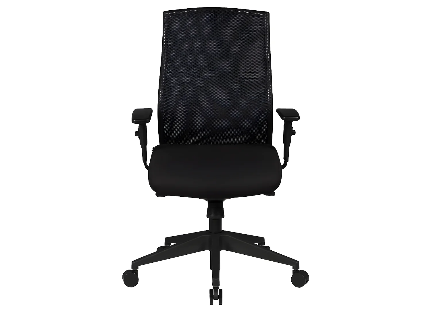 Schreibtischstuhl  Stoff Schwarz Drehstuhl Armlehne Büro Sessel Bürostuhl