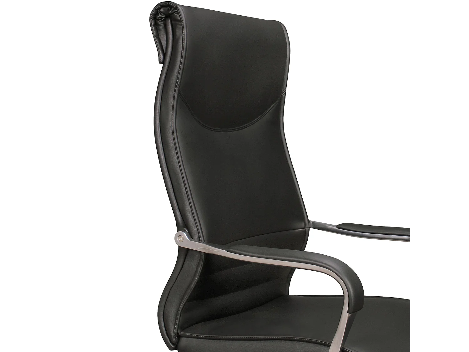 Bürostuhl Ergonomisch Drehstuhl Stoff Schwarz Chefsessel Kopfstütze Büro Sessel