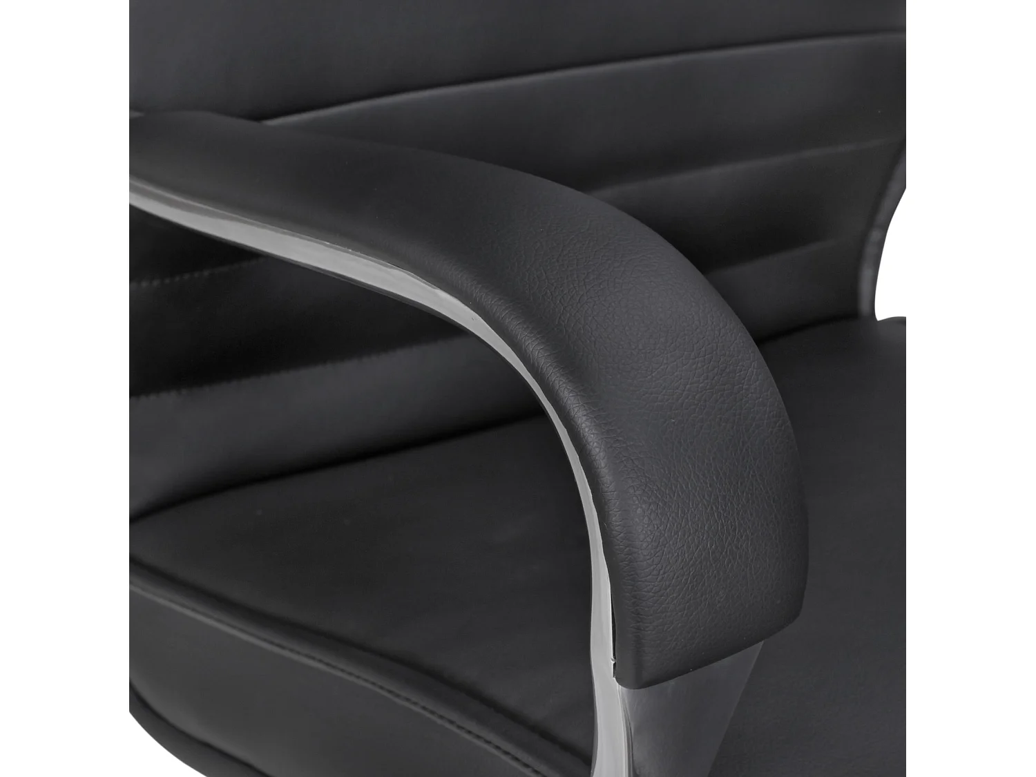 Bürostuhl Ergonomisch Drehstuhl Stoff Schwarz Chefsessel Kopfstütze Büro Sessel