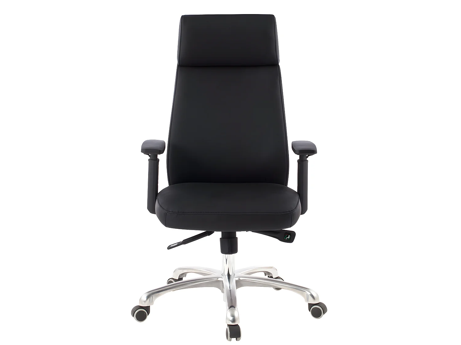 Chaise De Bureau 120 kg Cuir Véritable Chaise Tournante Avec Appui-tête