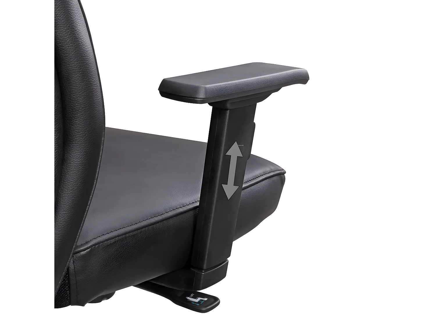 Chaise De Bureau 120 kg Cuir Véritable Chaise Tournante Avec Appui-tête