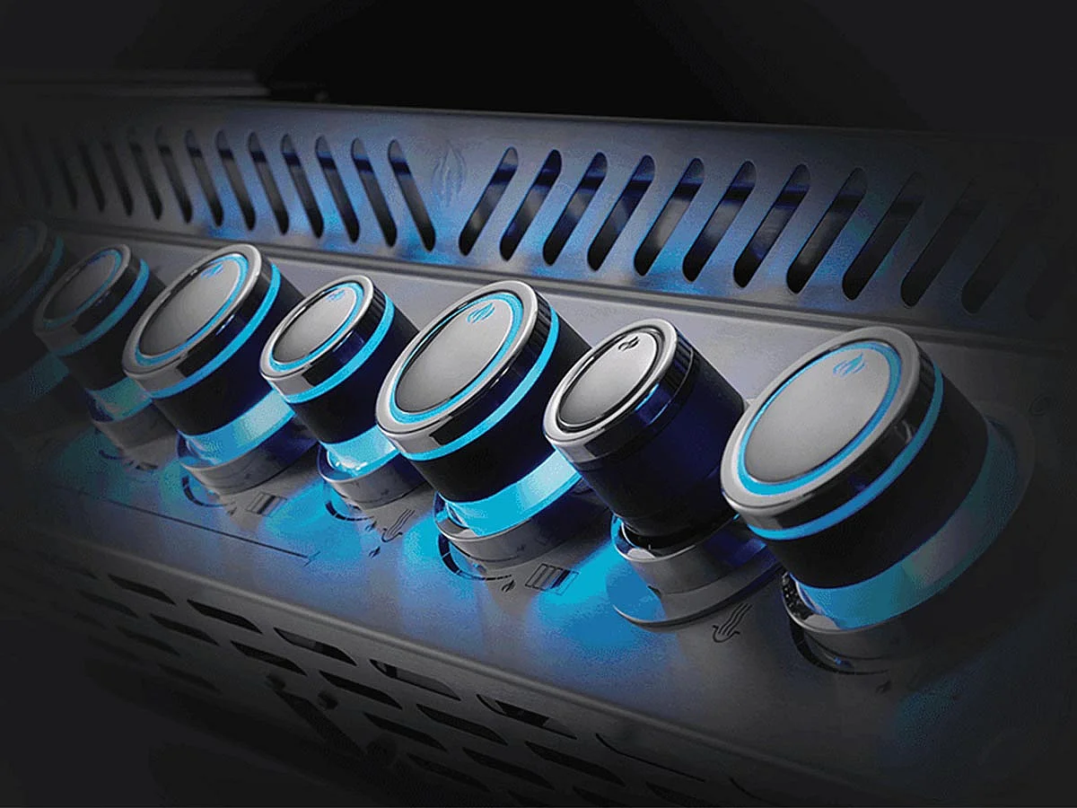 Barbecue à gaz Prestige Pro 500 SIB inox 4 brûleurs + Sizzle Zone + brûleur arrière - Napoleon