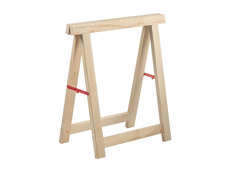 Tréteau en pin brut Professionnel Plus