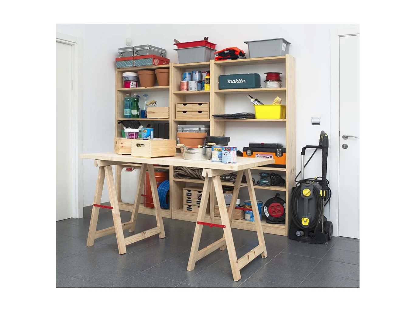 Bock aus Kiefernholz "Professionnel Plus"