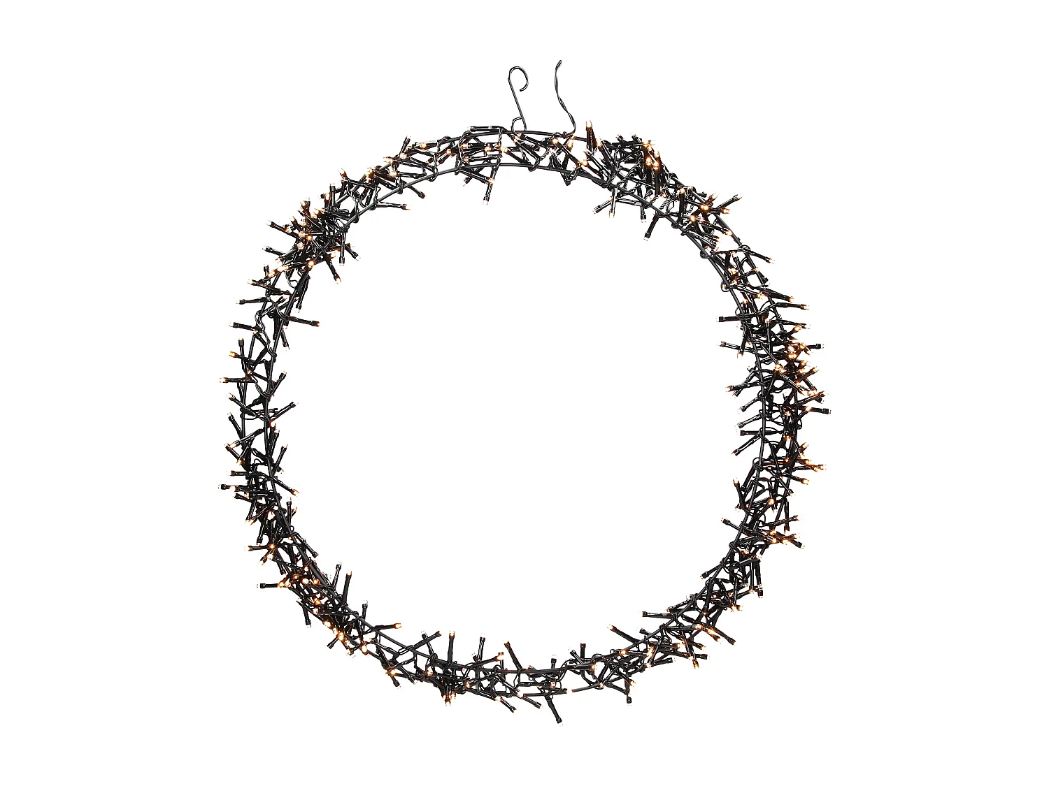 Couronne de lumière 400 LEDs couronne lumineuse porte/fenêtre décoration de Noël