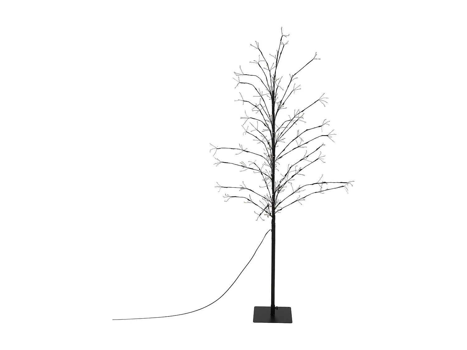 ECD Germany LED-Baum 150 cm, 360 LED, Warmweiß, Lichterbaum mit Timer, Leuchtbaum Innen & Außen IP44, Dekobaum, Baum mit Beleuchtung, Weihnachtsdeko