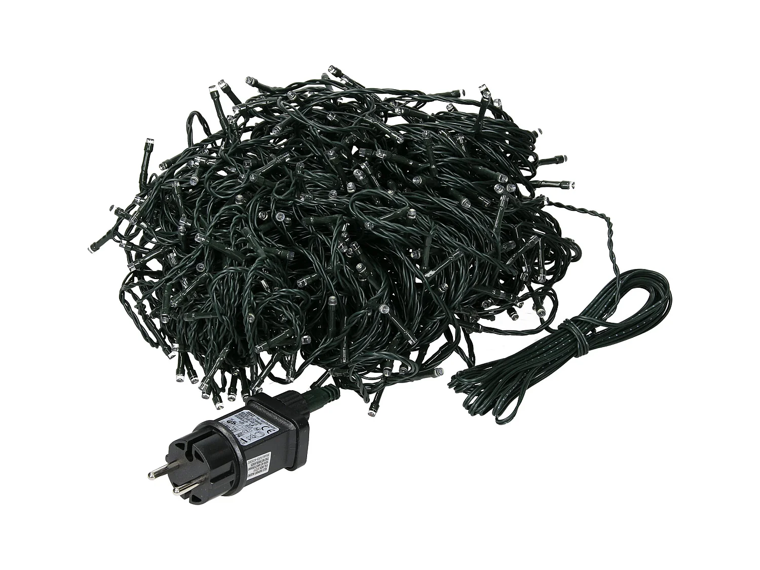 Guirlande lumineuse avec 240 LED blanc chaud décoration d'arbre de Noël IP44 18m