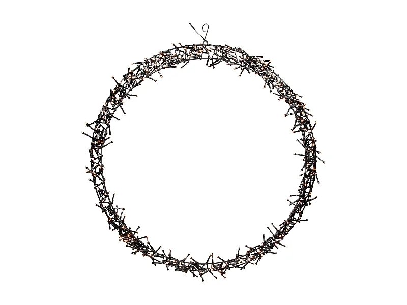 Couronne de lumière 500 LEDs couronne lumineuse porte/fenêtre décoration de Noël