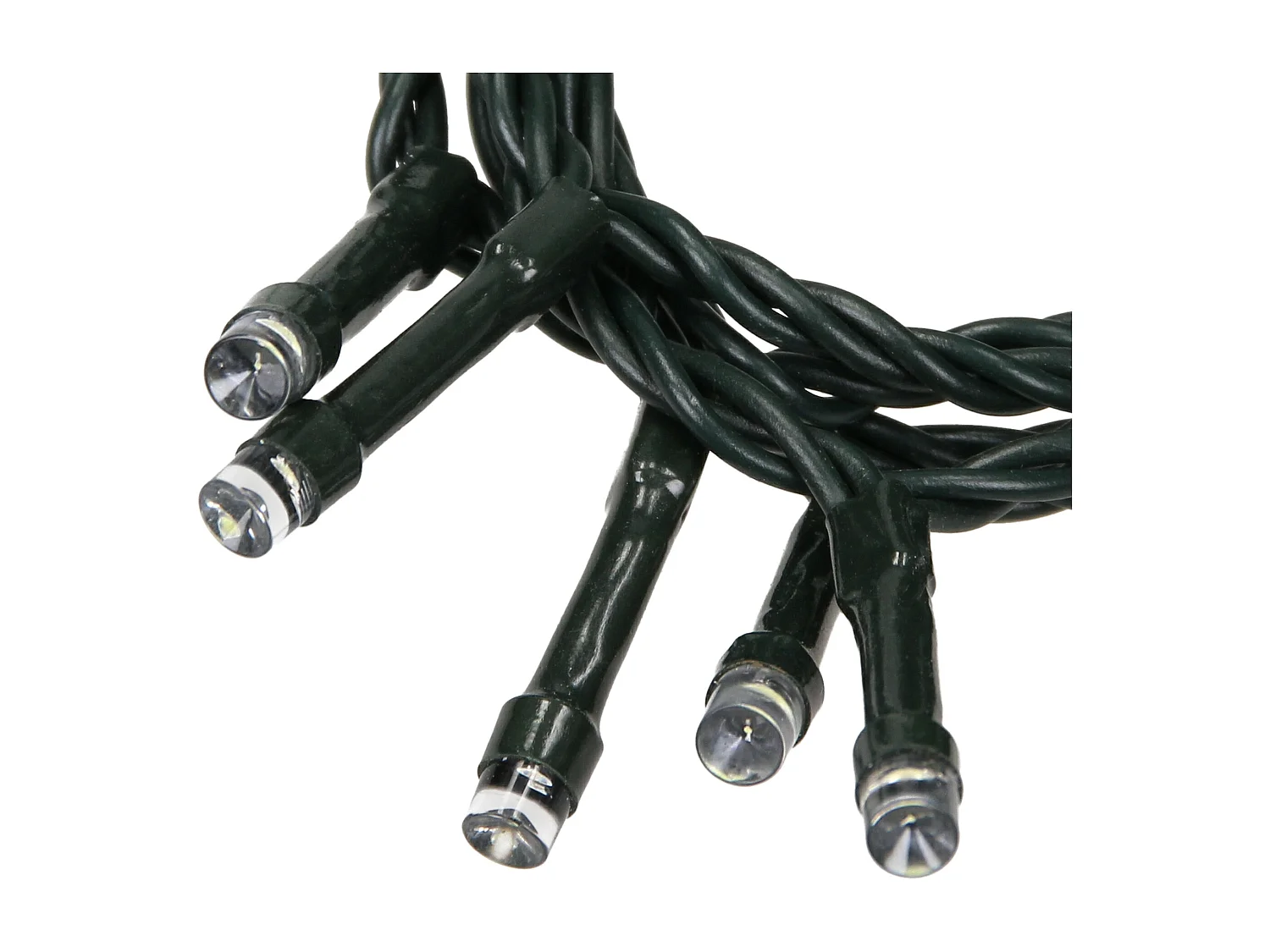 Luci a grappolo a 400 LED bianco freddo per interni esterni 8 m per Natale