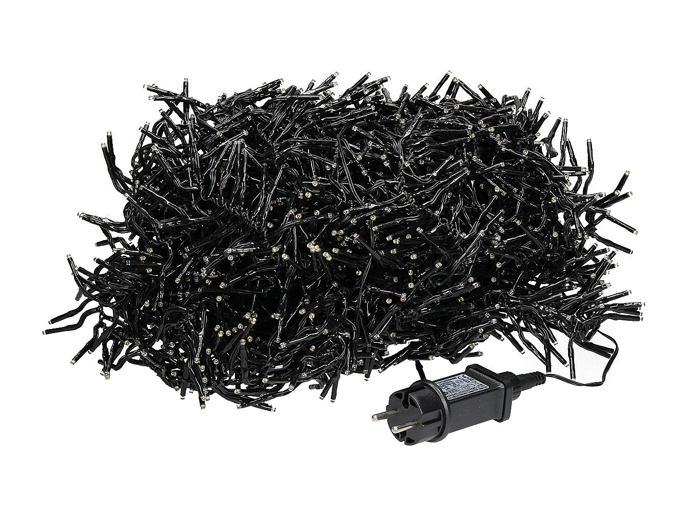 Guirlande lumineuse 3000 LEDs cluster éclairage blanc chaud intérieur/extérieur