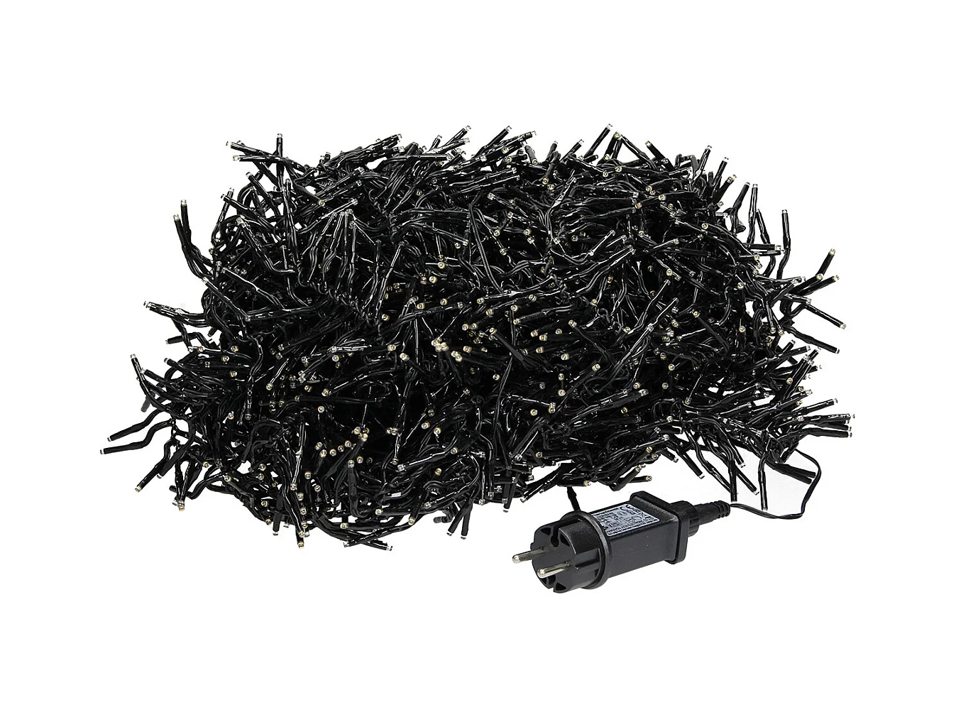 Guirlande lumineuse 3000 LEDs cluster éclairage blanc chaud intérieur/extérieur