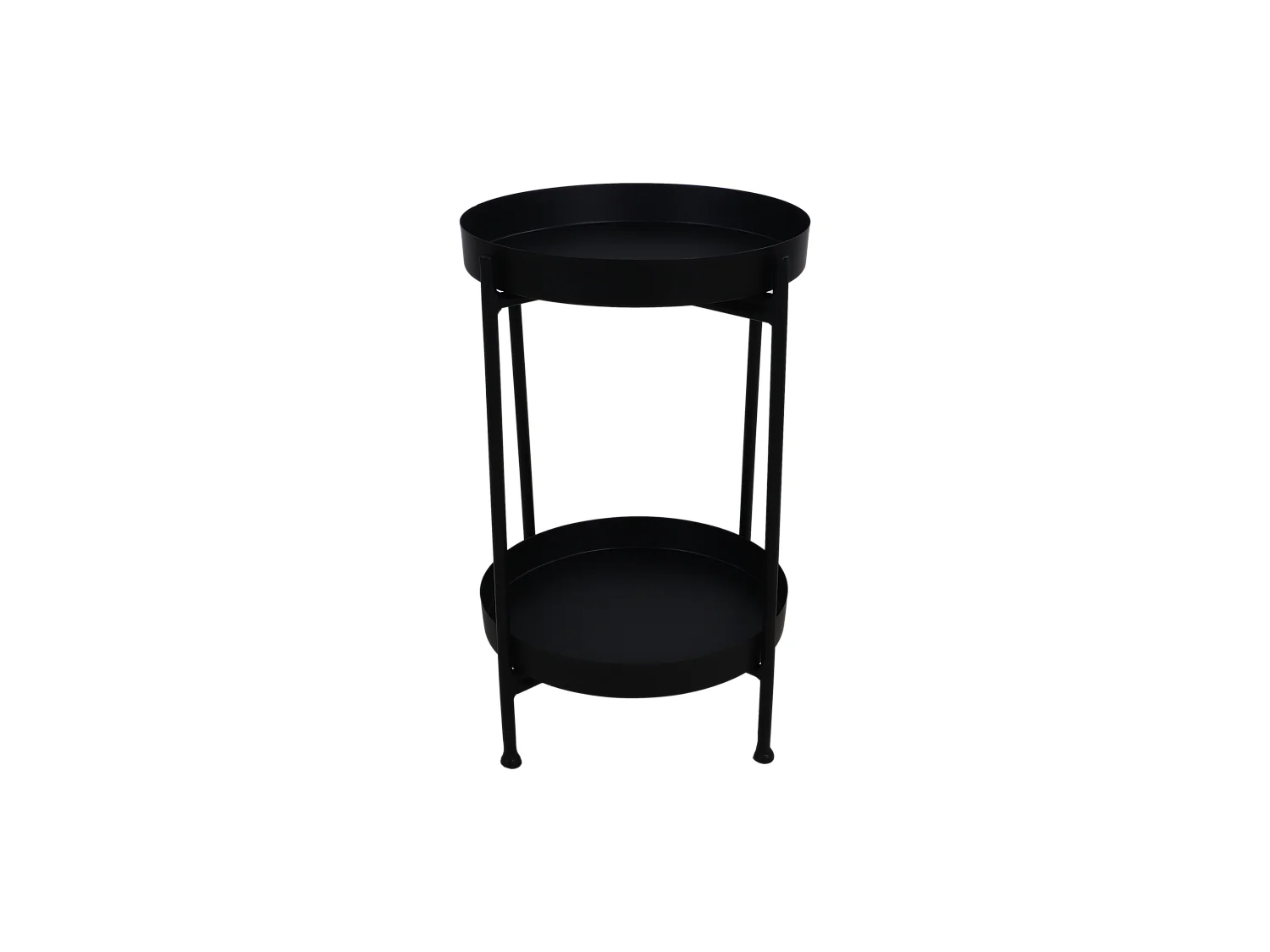 Table d´appoint - fer/noir 35*35*50