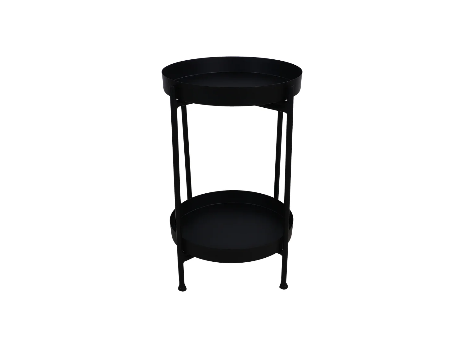 Table d´appoint - fer/noir 35*35*50
