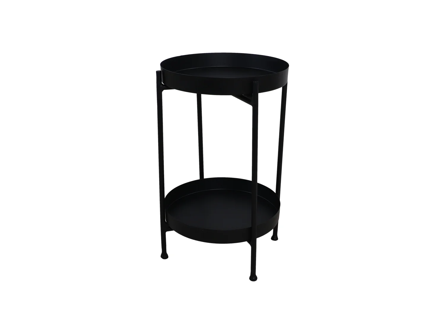 Table d´appoint - fer/noir 35*35*50