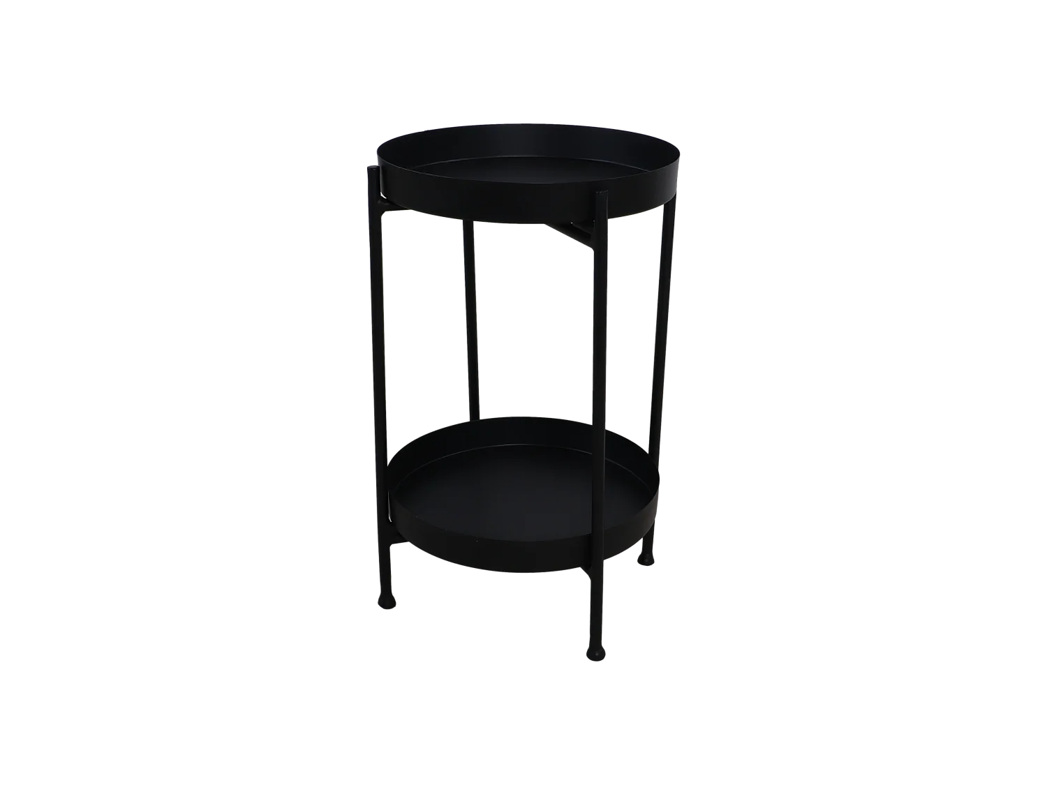 Table d´appoint - fer/noir 35*35*50