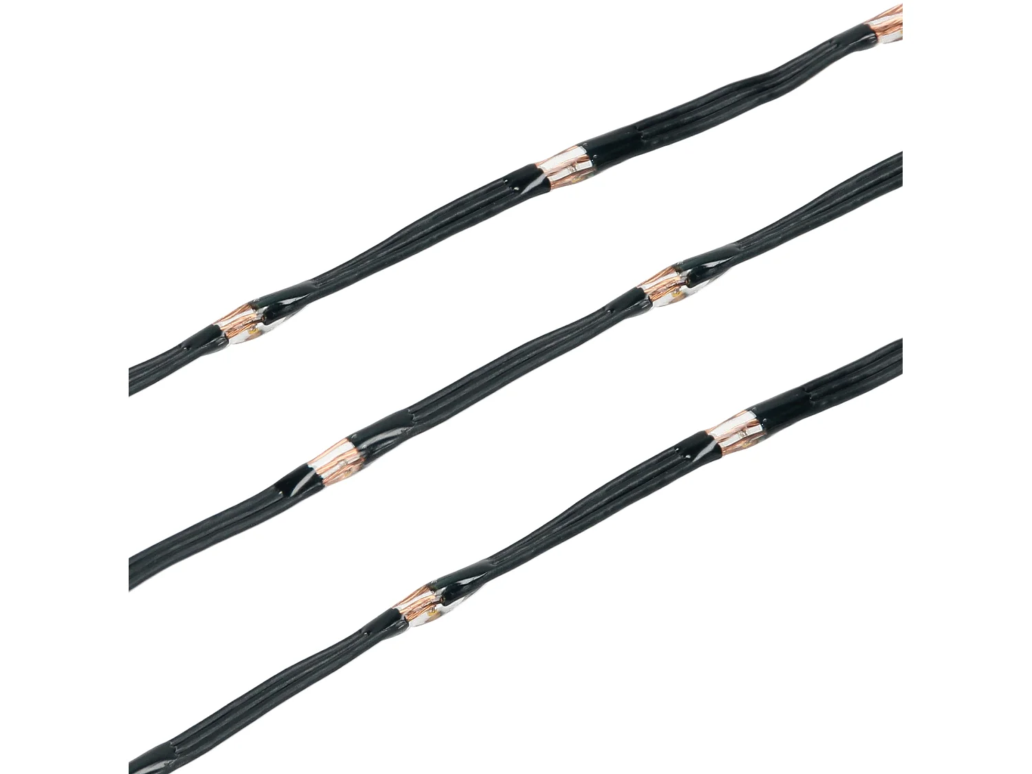 Catena luminosa natalizia a grappolo ghirlanda 600 LED Micro bianco caldo IP44