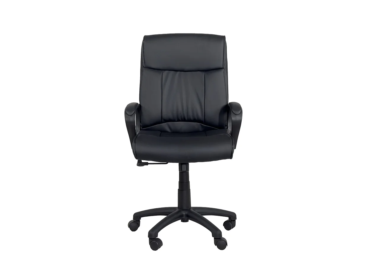 Fauteuil de direction simili cuir basculante hauteur réglable pivotant accoudoir rembourré FAST