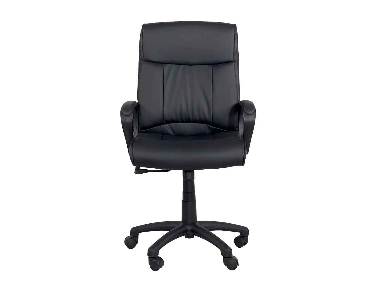 Fauteuil de direction simili cuir basculante hauteur réglable pivotant accoudoir rembourré FAST