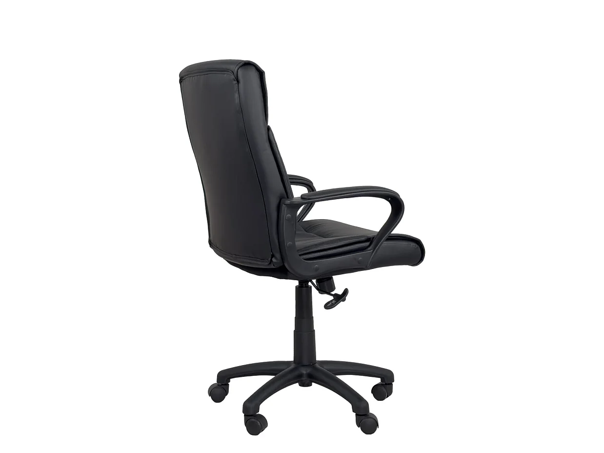 Fauteuil de direction simili cuir basculante hauteur réglable pivotant accoudoir rembourré FAST