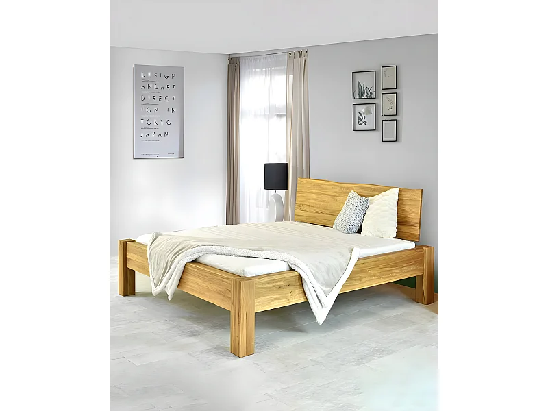 Carpenter - Lit en chêne massif