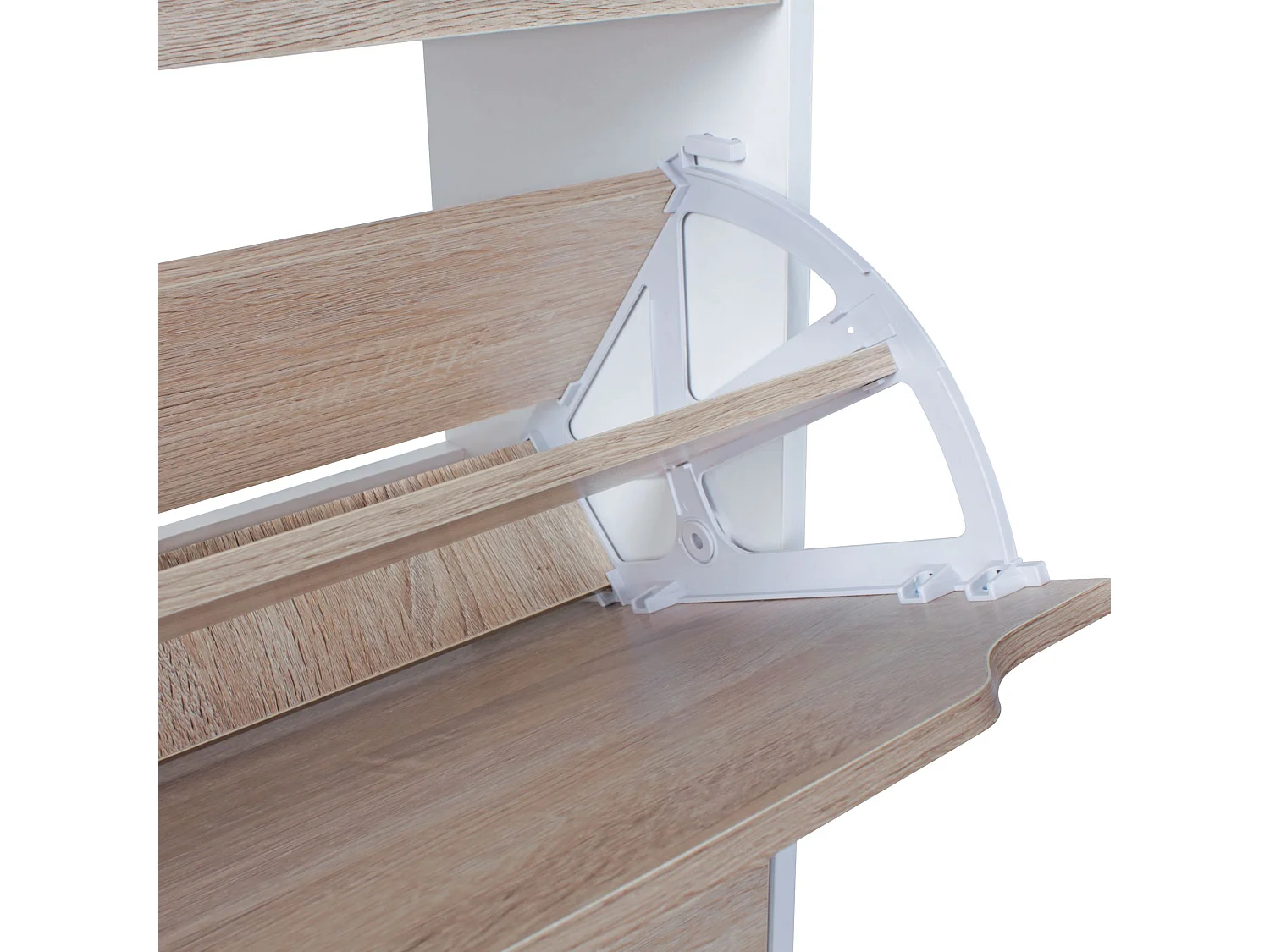 Étagère à chaussures Bois 60x150x24 cm Armoire de chaussures 18 paires