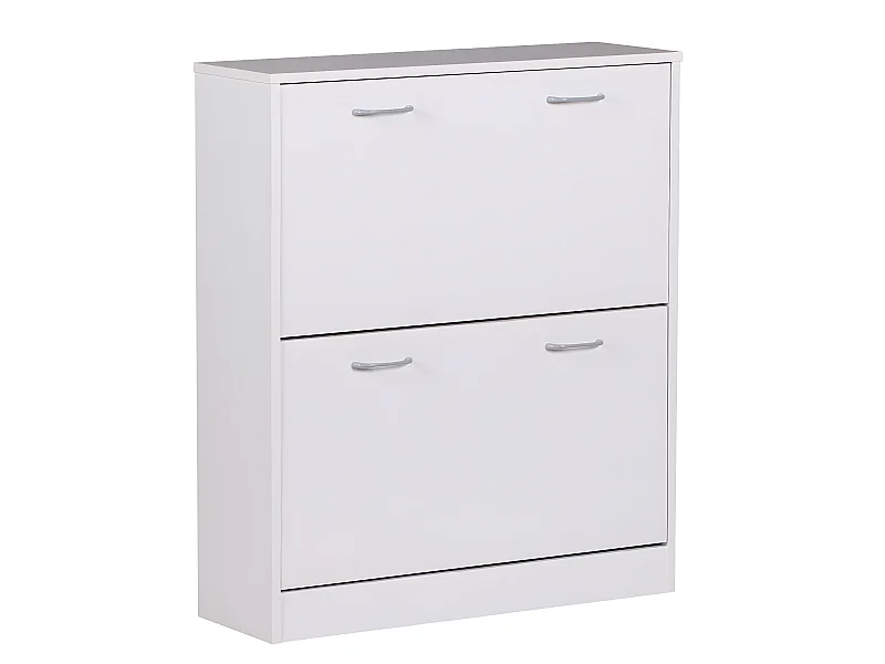 Armoire à chaussures Bois 75x87x24 cm Étagère à chaussures 20 paires