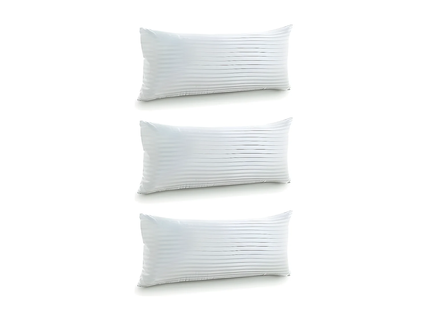 Almohadas Pack 3  fibra tacto pluma 90cm